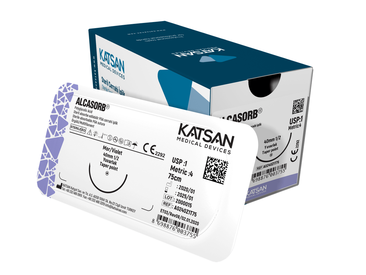 Resorbierbare Nähte – KATSAN MEDICAL DEVICES, Nahtmaterial
