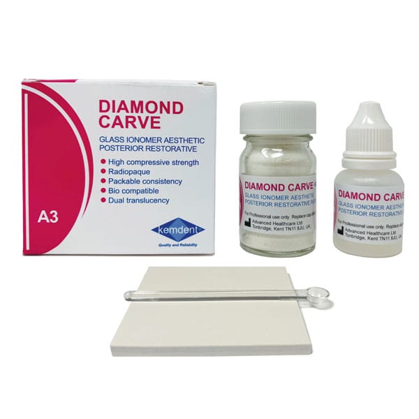 Diamond Carve – Associated Dental Products Limited Kemdent, Glasionomerzemente