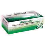 Latex glove with Aloe Vera