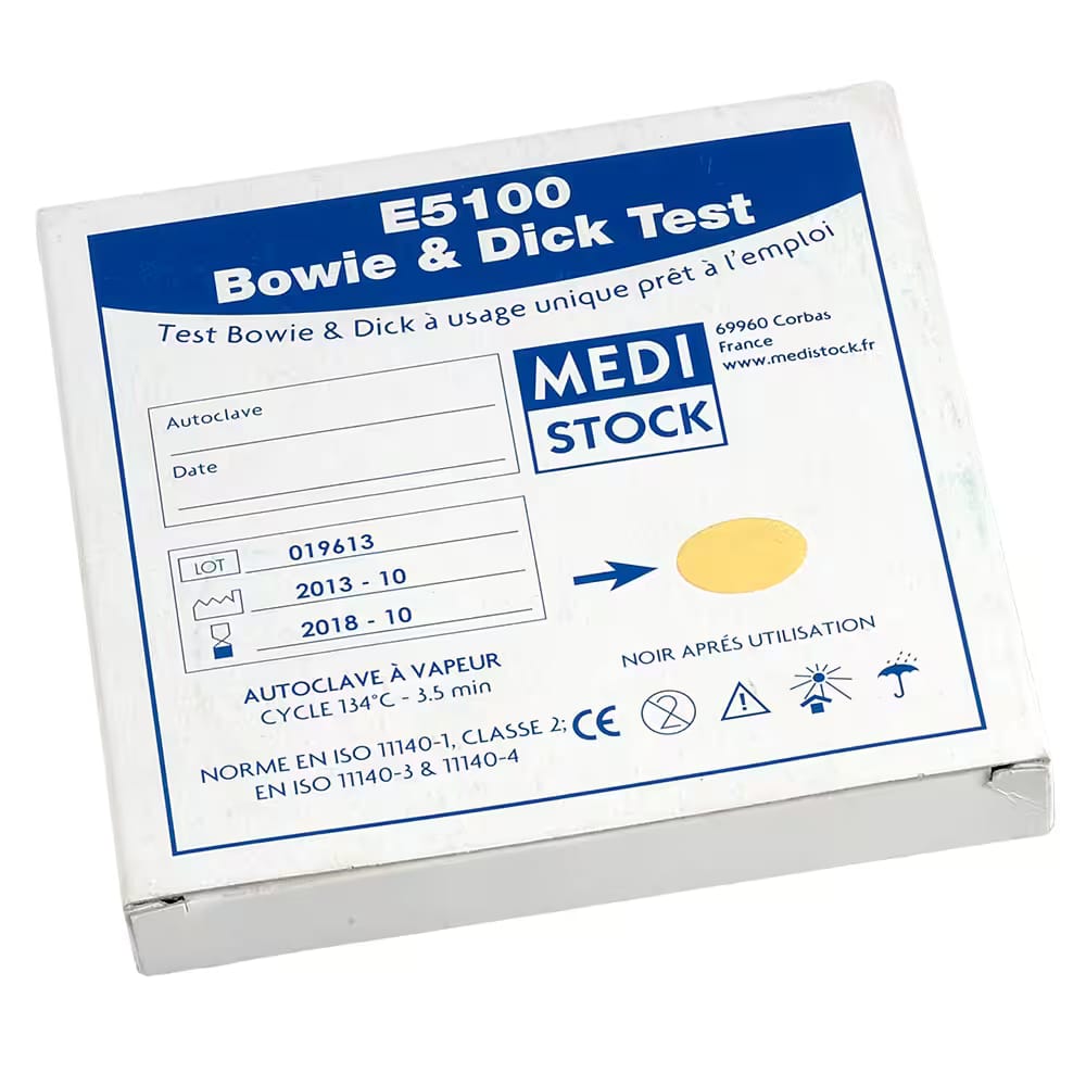 Bowie & Dick Test – MEDISTOCK, Sterilisationszubehör