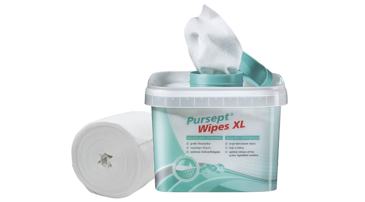 Pursept Wipes – Merz Dental, Desinfektion
