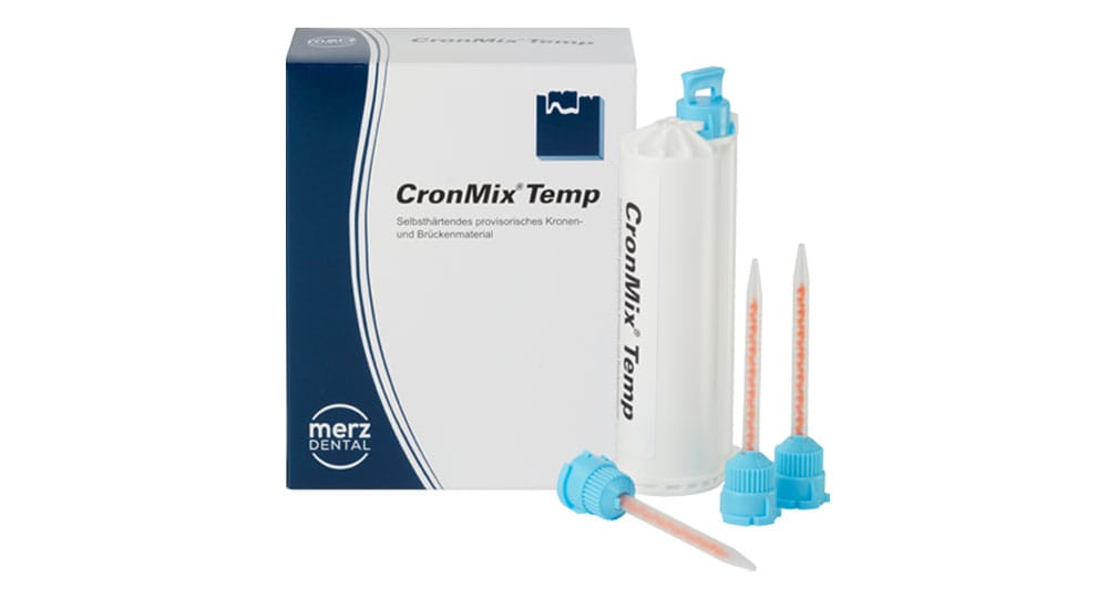 CronMix Temp – Merz Dental, Provisorische Kronen