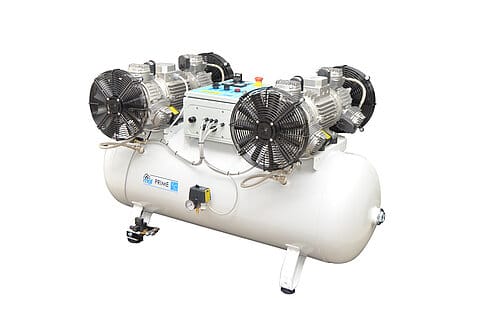 Oil free compressors for centralized systems – MGF SRL, Kompressoren + Absaugung
