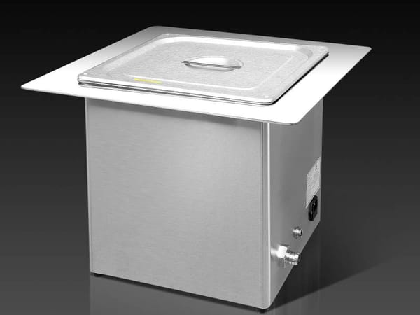 MHC 190E - Einbau-Ultraschallbad 19 L für Zahnarztpraxen