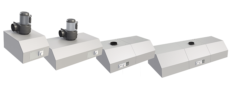EXTRACTOR HOODS – Mihm-Vogt, Geräte