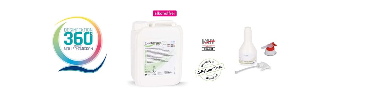 Dentalrapid soft SD Liquid – Müller-Omicron, Flächendesinfektion