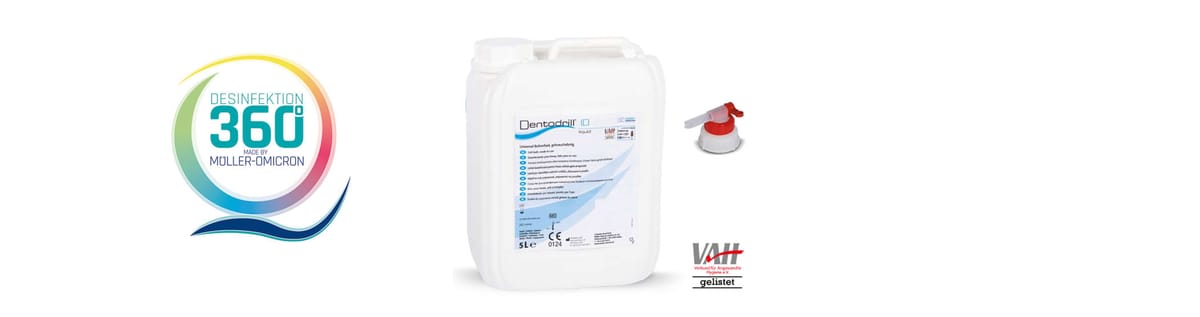 Dentodrill ID liquid – Müller-Omicron, Instrumentendesinfektion