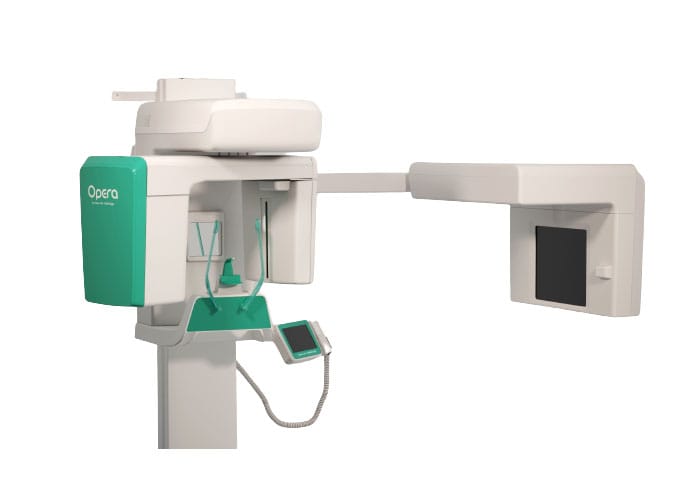 Opera 2D ceph: doppio sensore, single shot DR – New Life Radiology S.r.l., Röntgengeräte