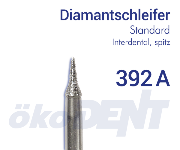 Standard-Diamant 392A - Interdental, Spitze