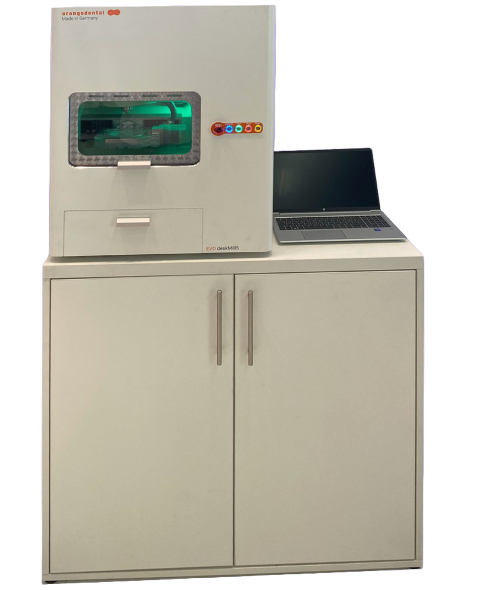 EVO deskMill5 – orangedental, Fräs- und Schleifmaschinen