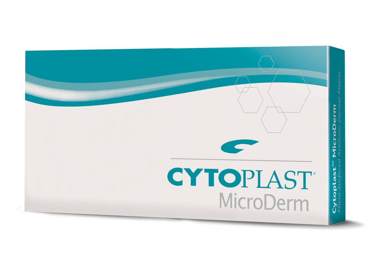 Cytoplast MicroDerm™ Azelluläre Dermale Matrix mit Mikroschnitten – Osteogenics, Implantologie