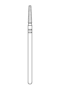 X702.10 - Flat-End Taper – Premier Dental, Rotierende Instrumente Labor