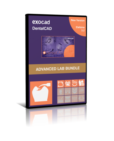 exocad DentalCAD ​​​​PERPETUAL-Lizenz - advanced bundle