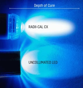 Radii-Cal CX – Kollimierte LED-Polymerisationslampe