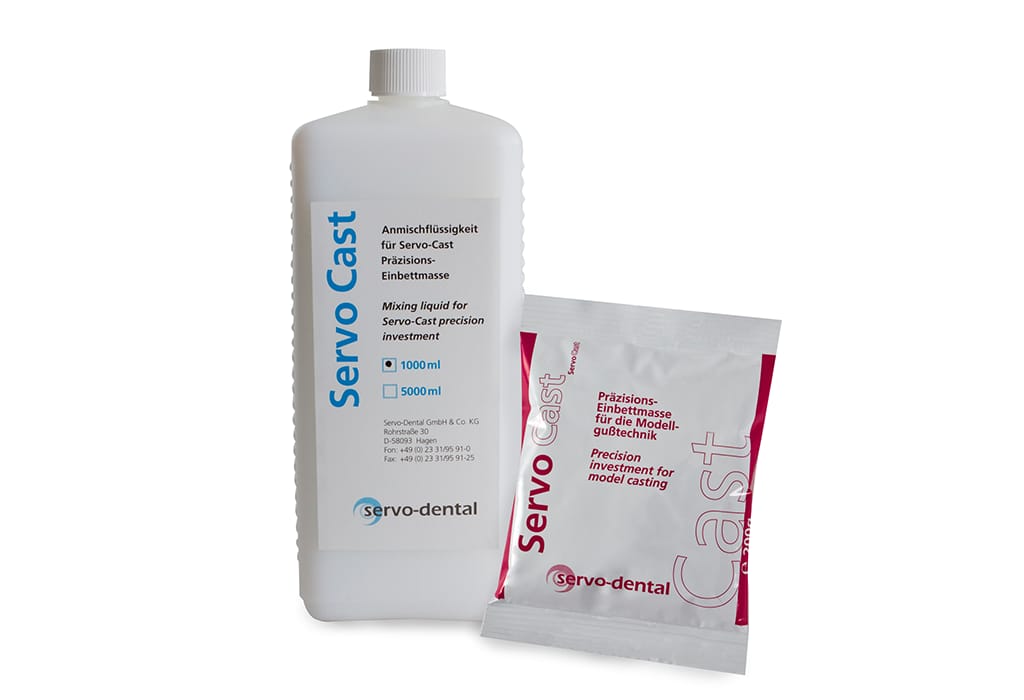 Servo-Cast – Servo-Dental, Zahntechnikartikel