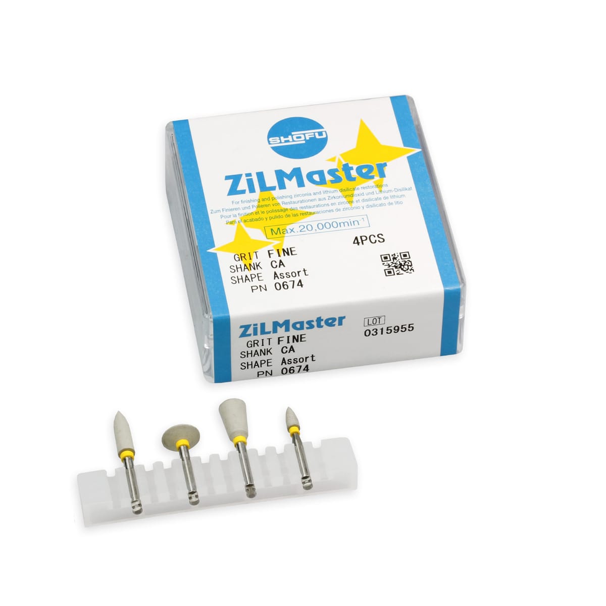 ZiLMaster – Shofu Dental, Polierer