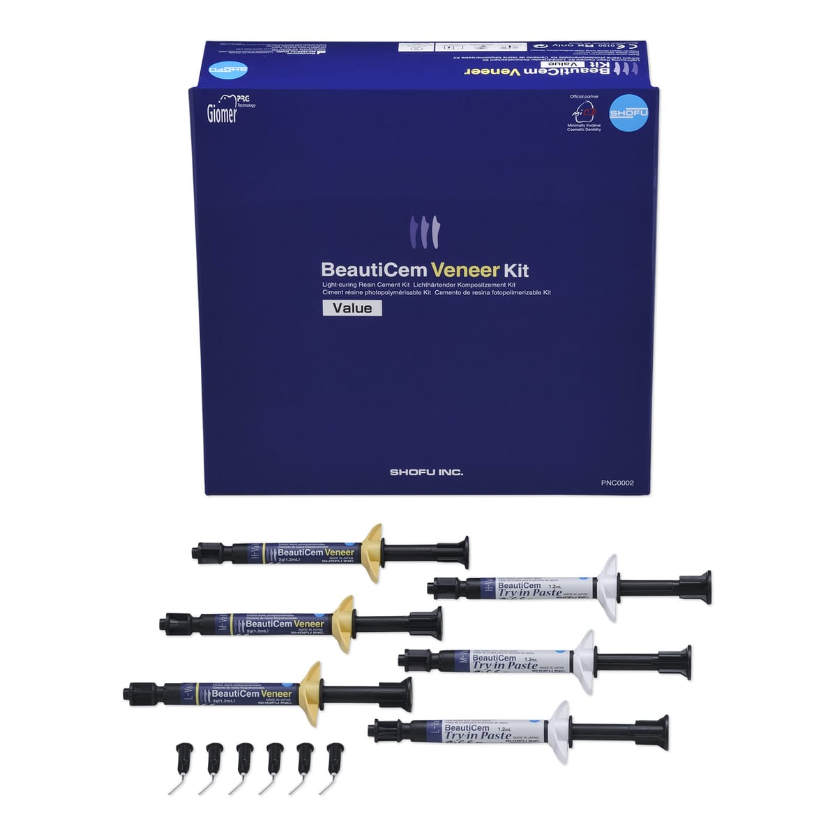 BeautiCem Veneer – Shofu Dental, Zemente