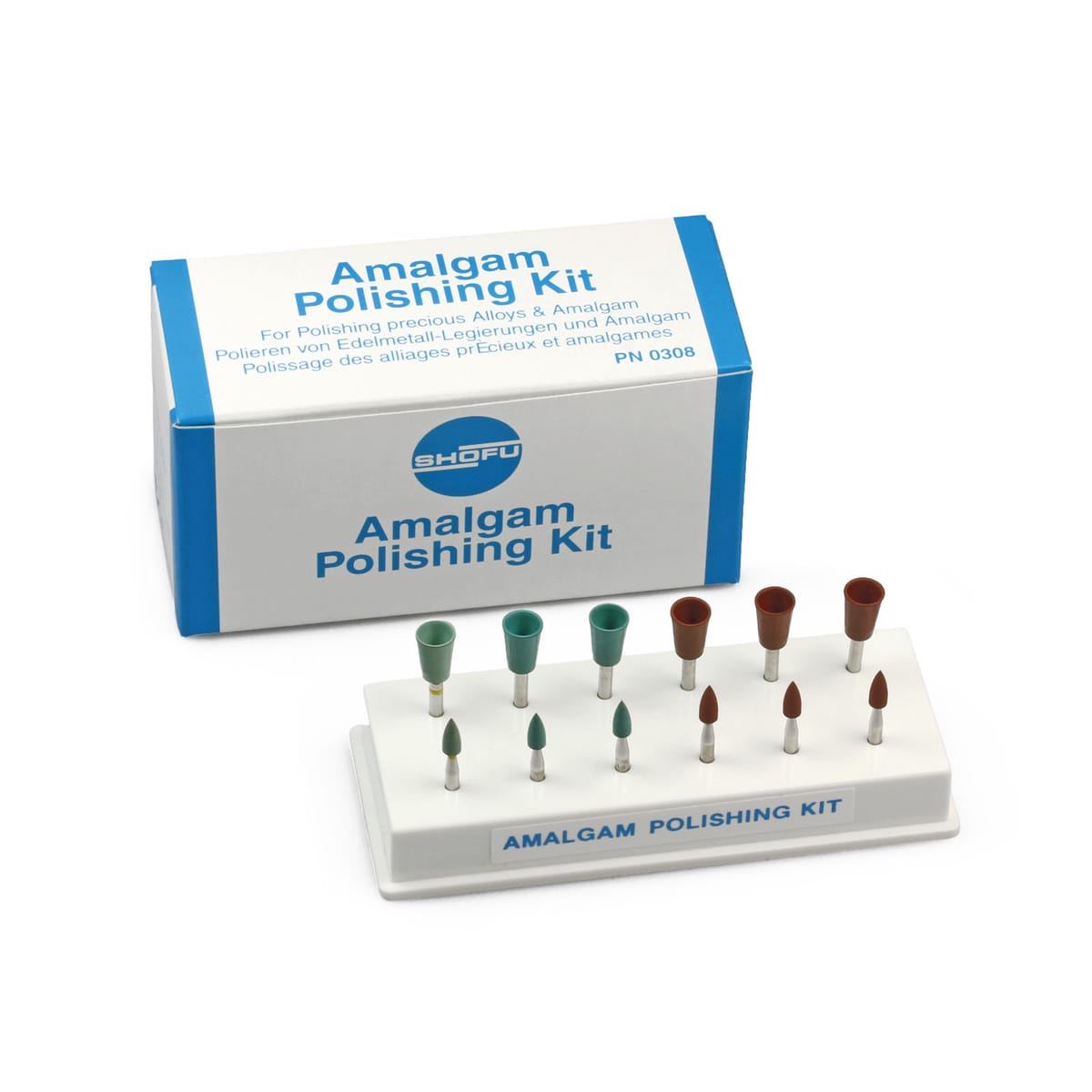 Amalgam Polishing Kit – Shofu Dental, Polierer