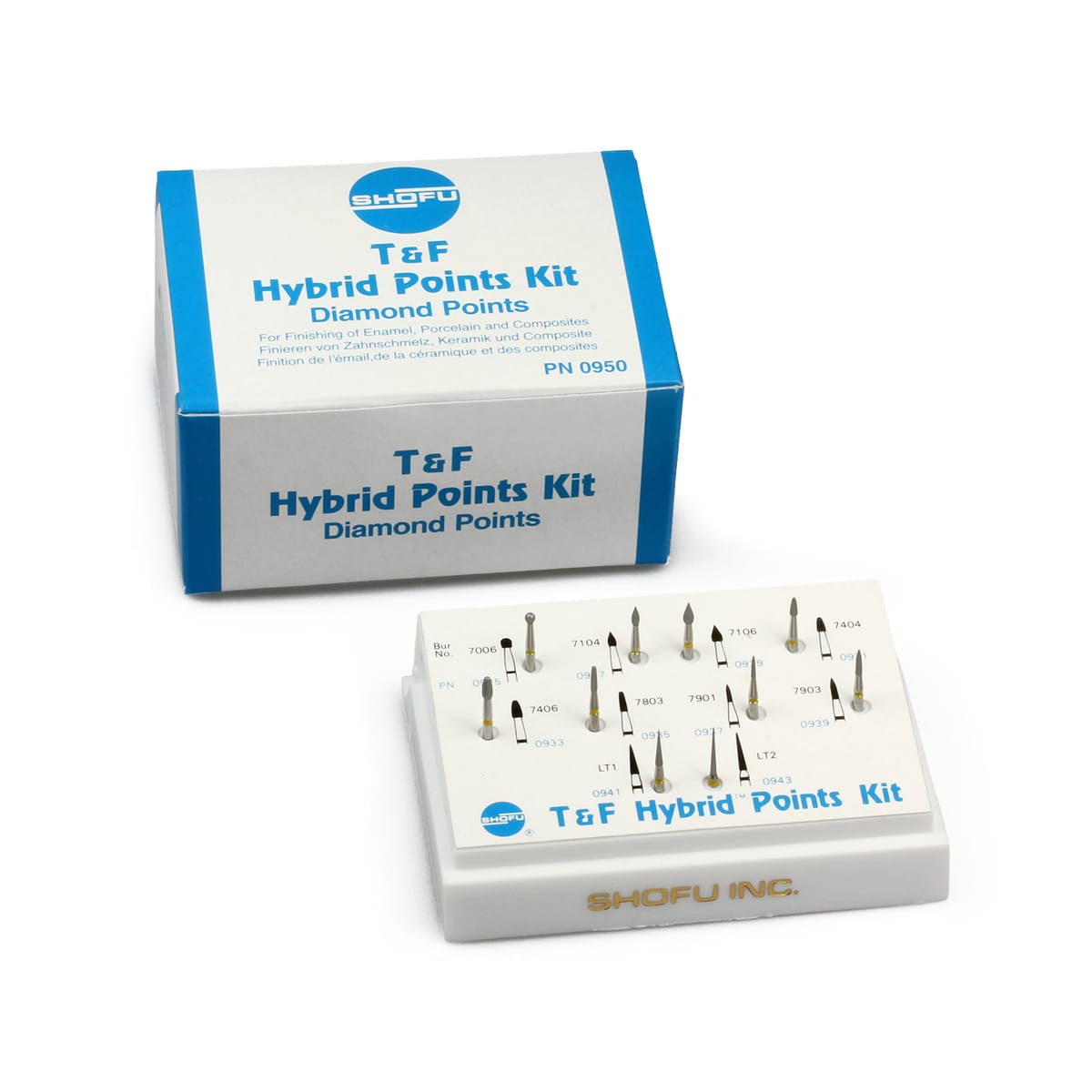 T&F Hybrid Points Kit – Shofu Dental, Polierer