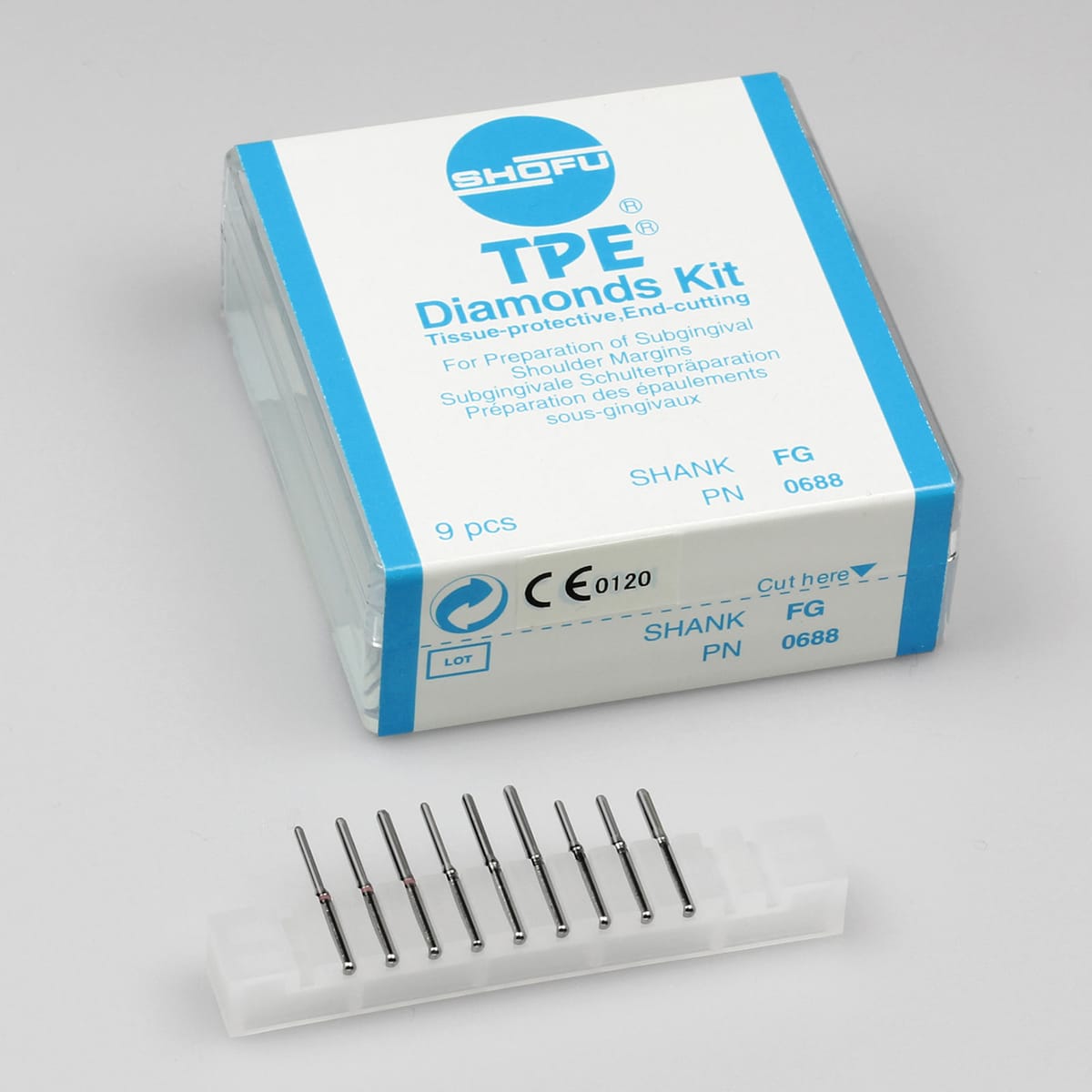 TPE Diamonds Kit – Shofu Dental, Diamanten