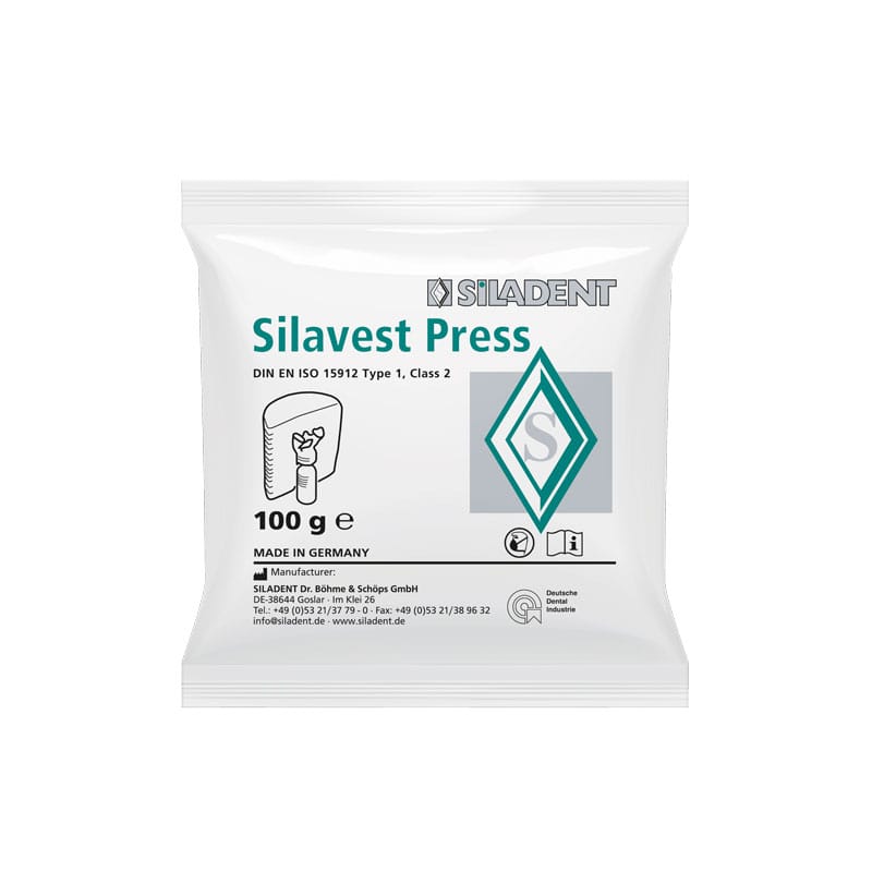 Silavest Press – SILADENT Dr. Böhme & Schöps, Einbettmassen