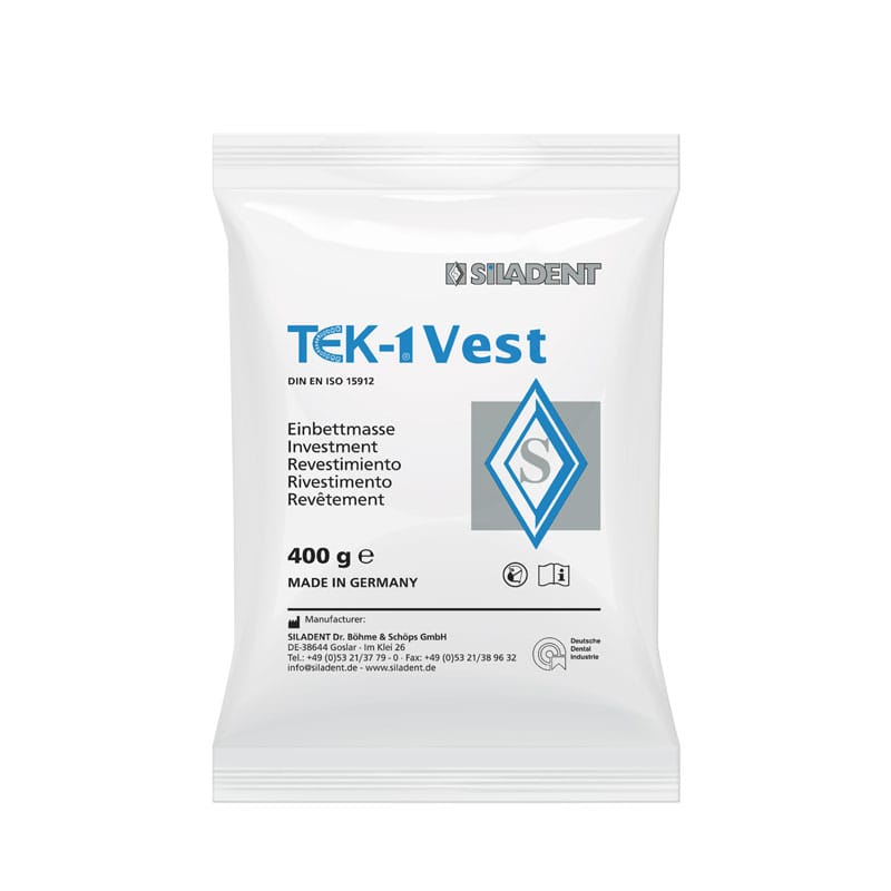 TEK-1 VEST – SILADENT Dr. Böhme & Schöps, Einbettmassen