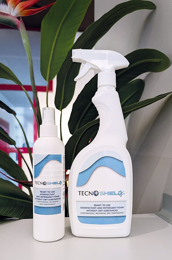 TECNOSHIELD – TECNODENT SRL, Flächendesinfektion