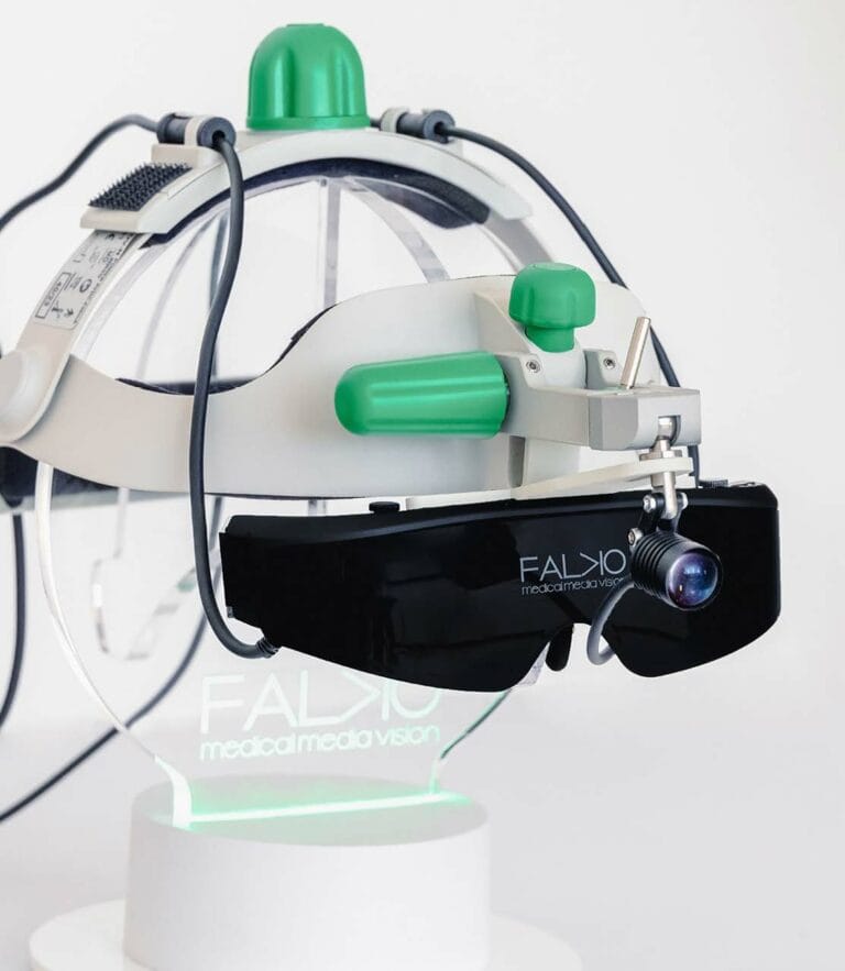 FALKO 3D Visor – Tecnomed Italia s.r.l., Lupenbrillen und Mikroskope