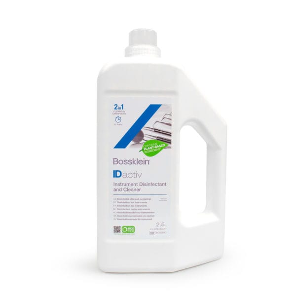 IDactiv Instrument Disinfectant and Cleaner 2.5L Bottle with Dosing Cap