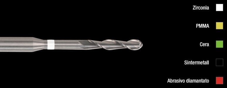 CAD/CAM (3 mm) – Zirkonzahn, Fräswerkzeuge