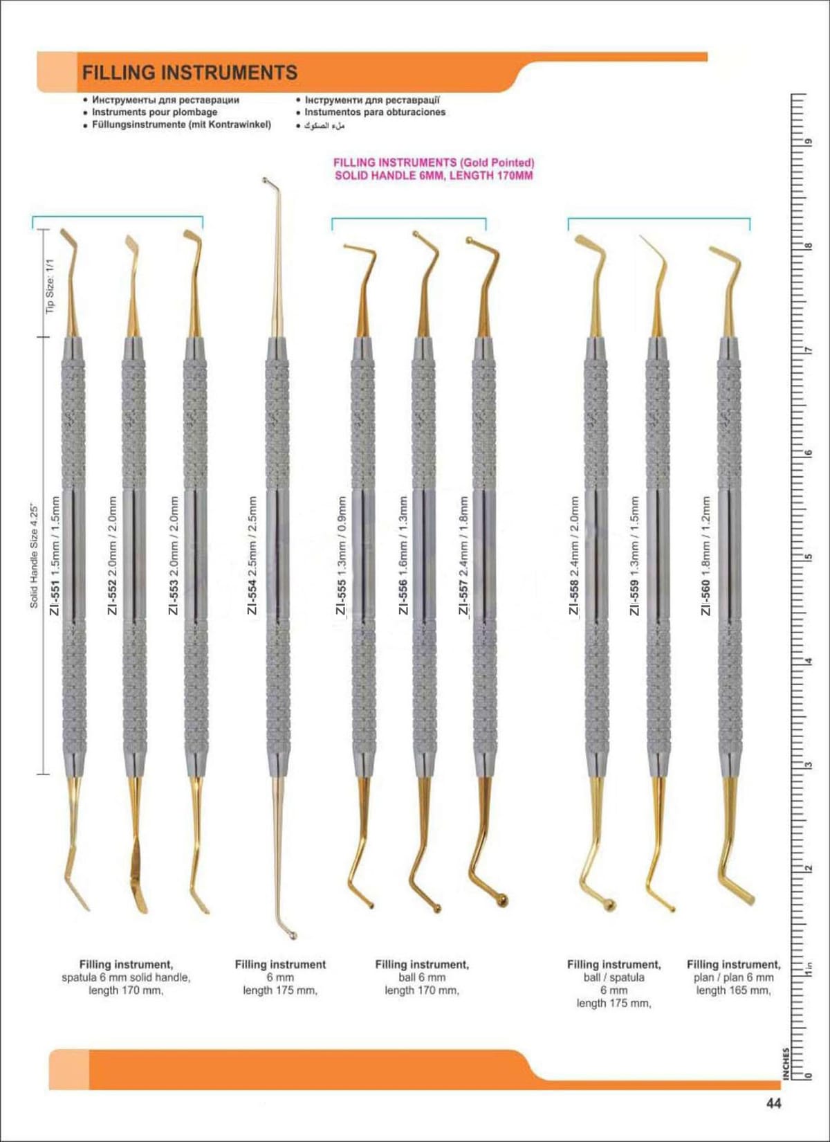 Filling Instruments ZI-551 – Zaryab Instruments, Sonstige Füllungsinstrumente