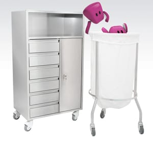 Carrello anestesia – Tecnomed Italia s.r.l., Einrichtungsgegenstände und -Zubehör