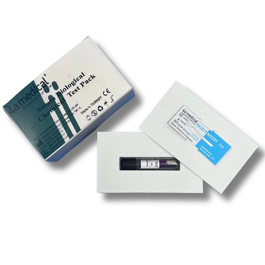Steam Biological Chemical Test Pack – 4A MEDICAL, Sterilisationszubehör