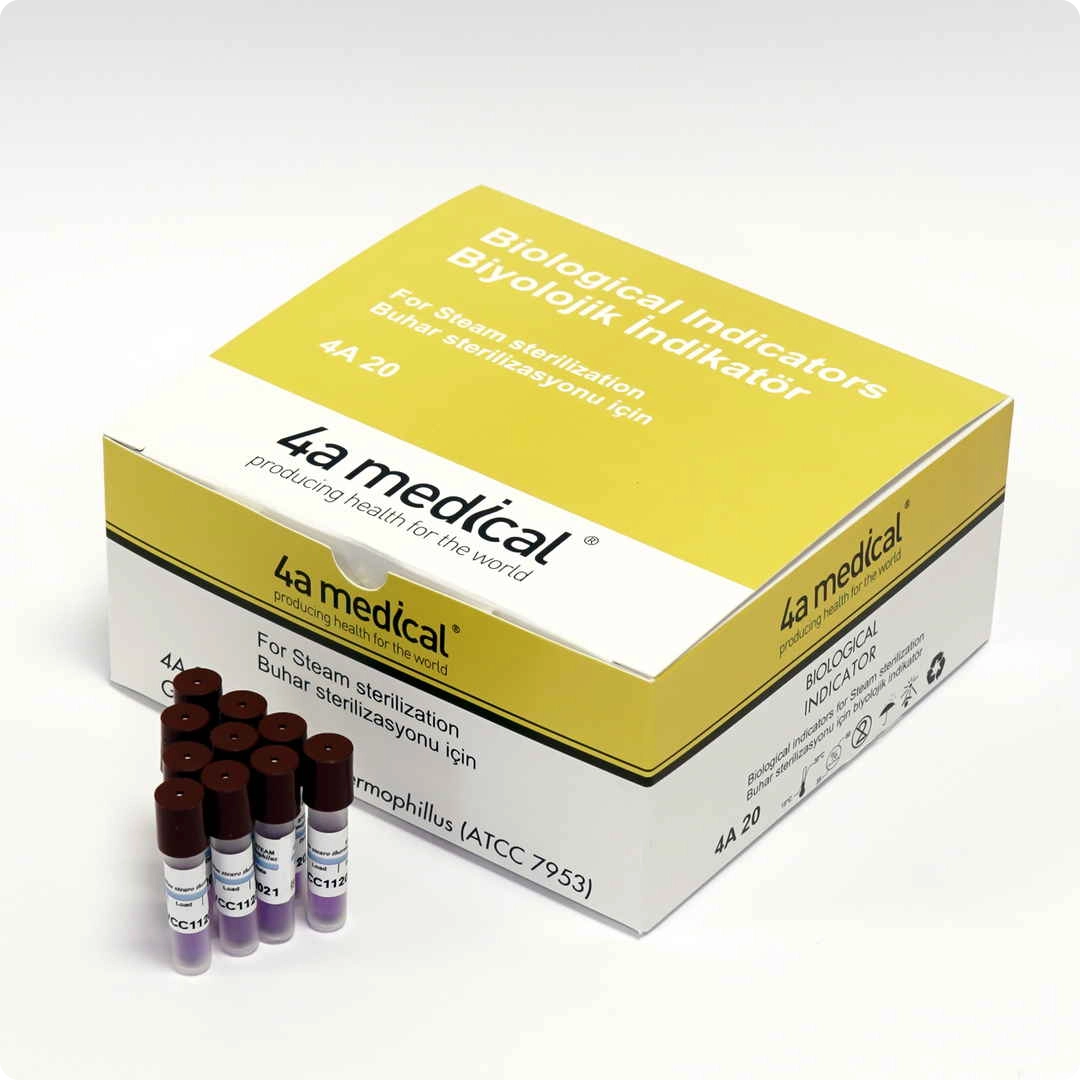 Buhar Biyolojik İndikatör – 4A MEDICAL, Sterilisationszubehör