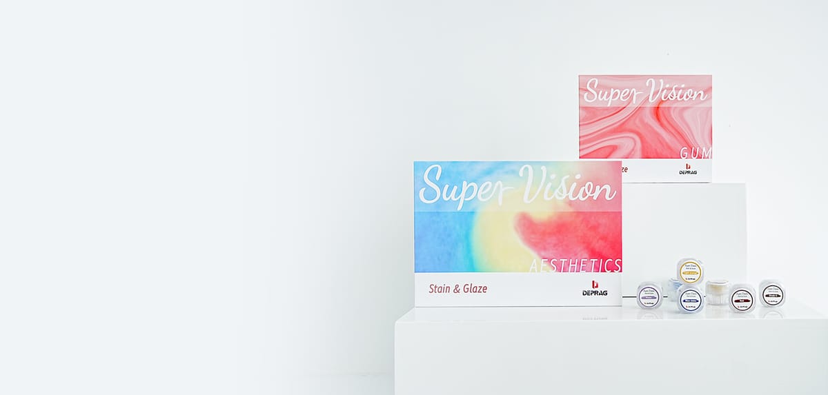 Super Vision Stain & Glaze - Gum Kit – DEPRAG (Zhengzhou) Dental Technology Co., Keramikmassen