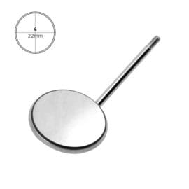 Mouth Mirror Rhodium # 4 – Accuram Instruments, Sonden
