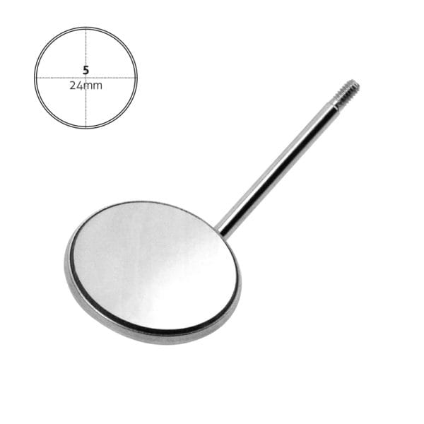 Mouth Mirror Magnifyig High Power # 5 – Accuram Instruments, Lupenbrillen und Mikroskope
