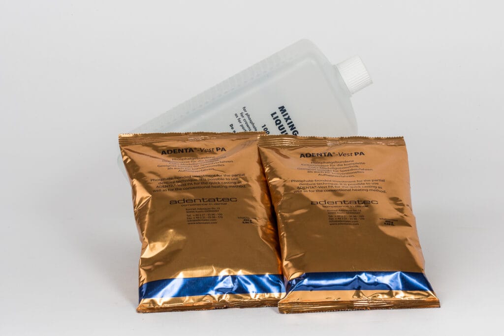 ADENTA®-VEST PA – Adentatec, Schmelztiegel, Gussküvetten und Zubehör