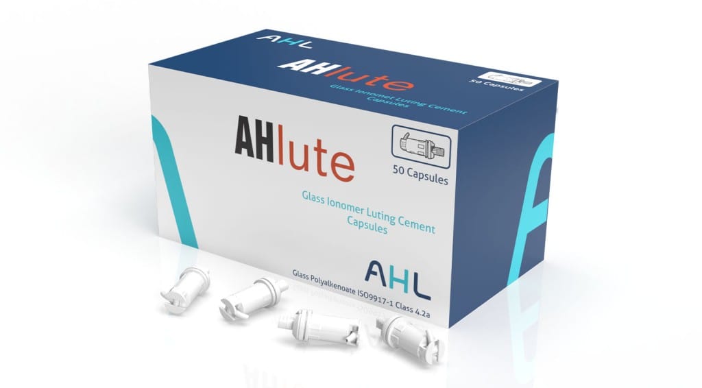 AHlute Glass Ionomer Luting Cement Capsules – ADVANCED HEALTHCARE LTD., Zemente