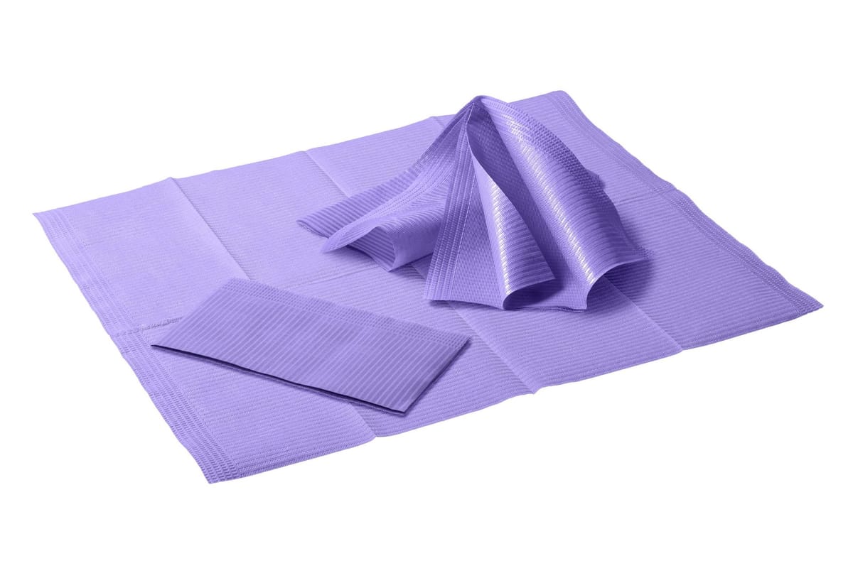 Patient Towels MAXI - Lilac – Akzenta International SA, Servietten und Patientenumhänge