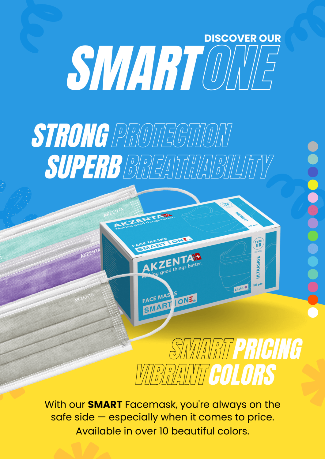 Smart One Facemask – Akzenta International SA, Mundschutz