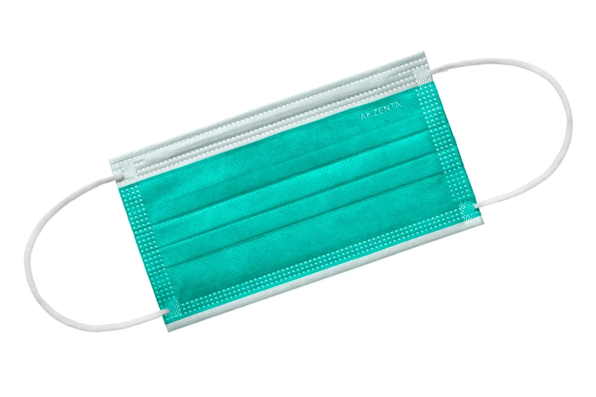 Cool Breath Face Mask - Emerald Green – Akzenta International SA, Mundschutz