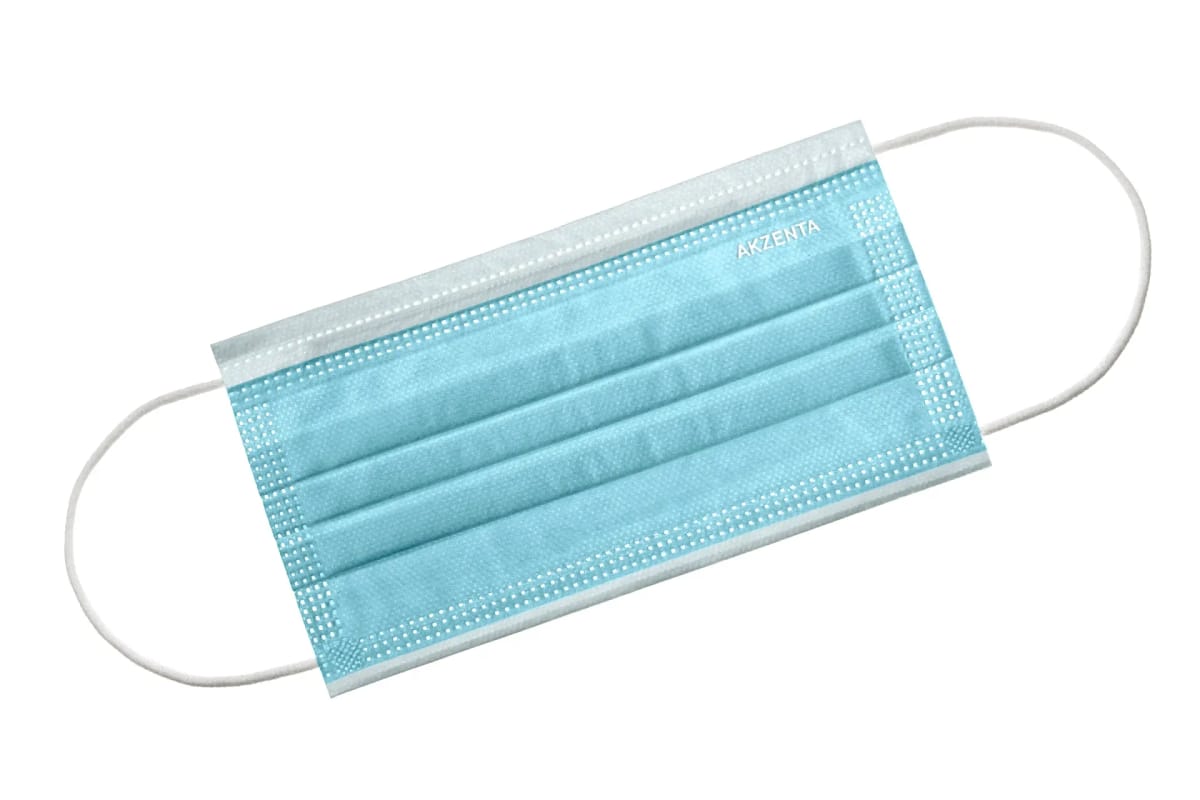 Cool Breath Face Mask - Blue – Akzenta International SA, Mundschutz