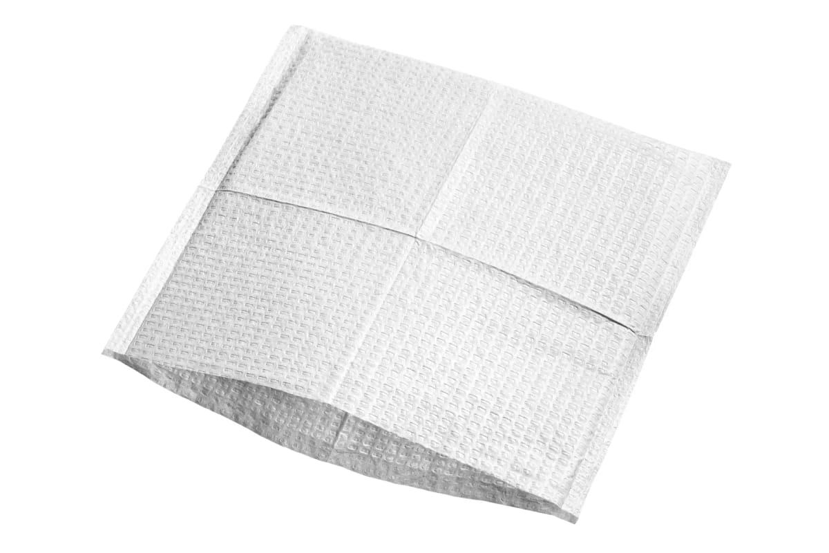 Tissue-PE Star White (25x25cm) – Akzenta International SA, Einwegartikel