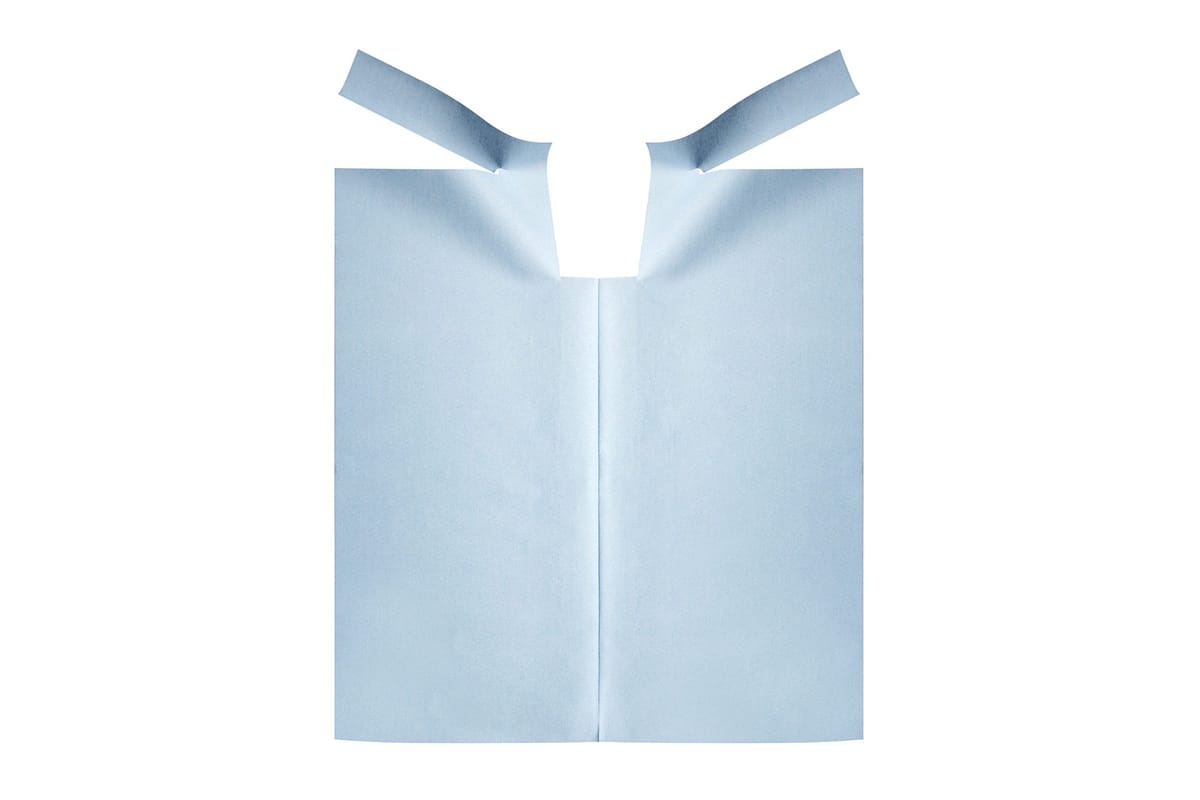1+1 Aprons - Ice Blue – Akzenta International SA, Praxisbekleidung