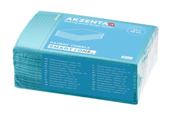 Patient Towels 2-ply. Ice Blue