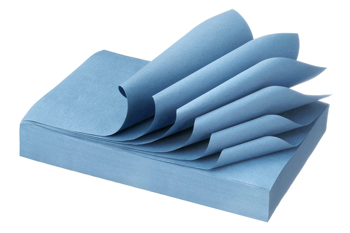 Tray Paper Blue – Akzenta International SA, Einwegartikel