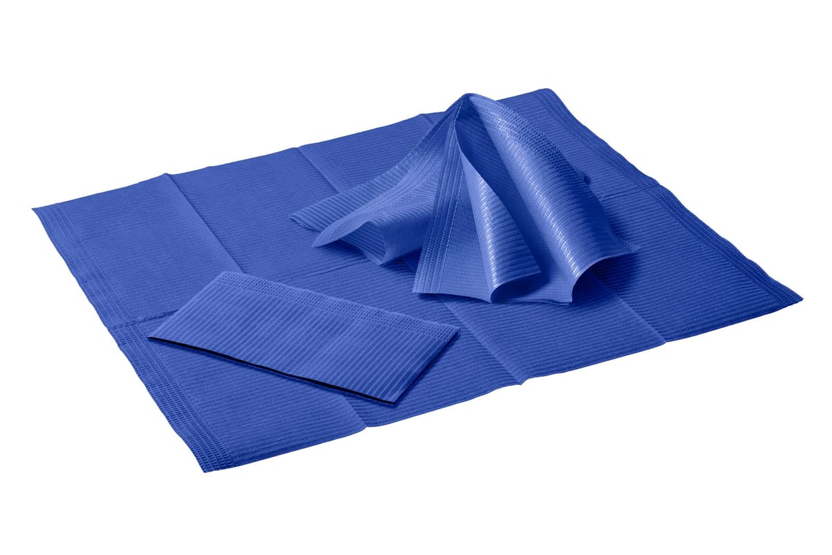 Patient Towels MAXI - Magic Blue – Akzenta International SA, Servietten und Patientenumhänge