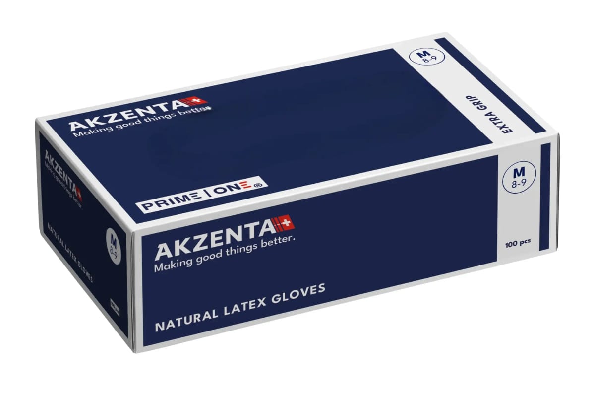 Latex Gloves Extra Grip – Akzenta International SA, Arbeitskleidung - Arbeitsschutz