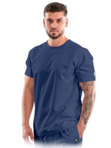 Medizinisches Herren-T-Shirt mit Rundhalsausschnitt